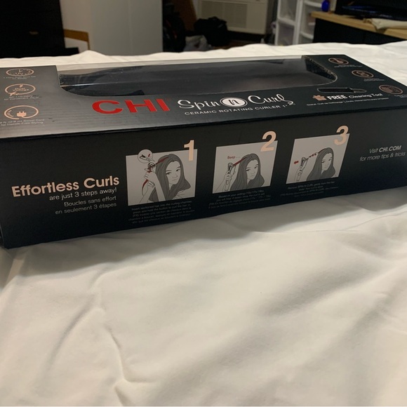 Special Edition CHI Spin N Curl Ceramic Curling Iron 1". Rose Gold. - Picture 11 of 12